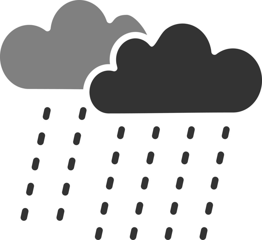 icono de vector de lluvia