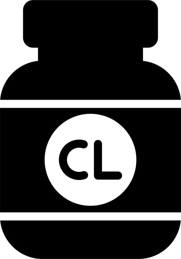 cloro vector icono