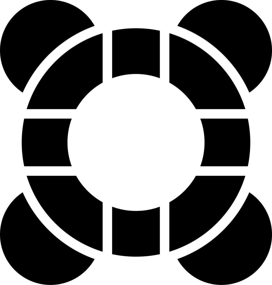 Lifebuoy Vector Icon