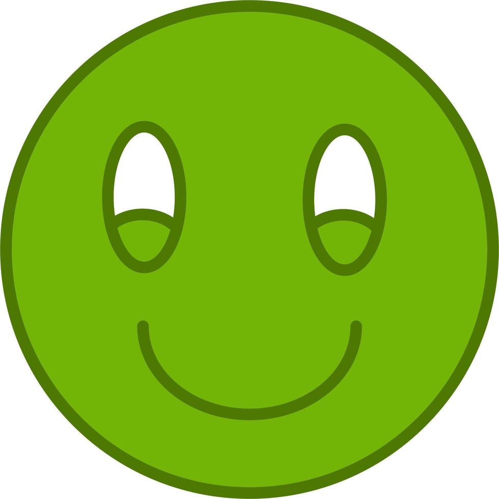 icono de vector de sonrisa