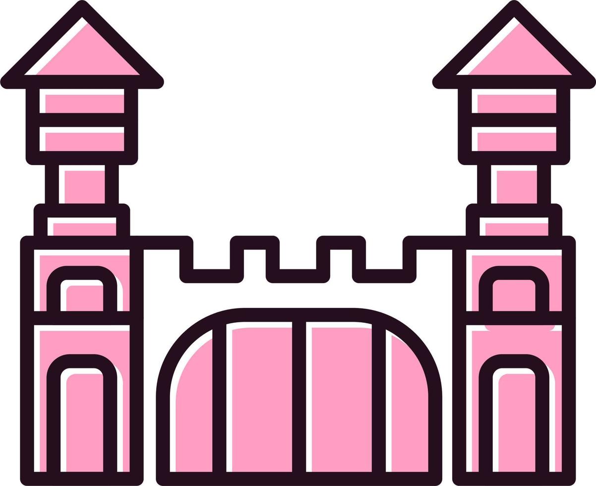 Mansion Vector Icon