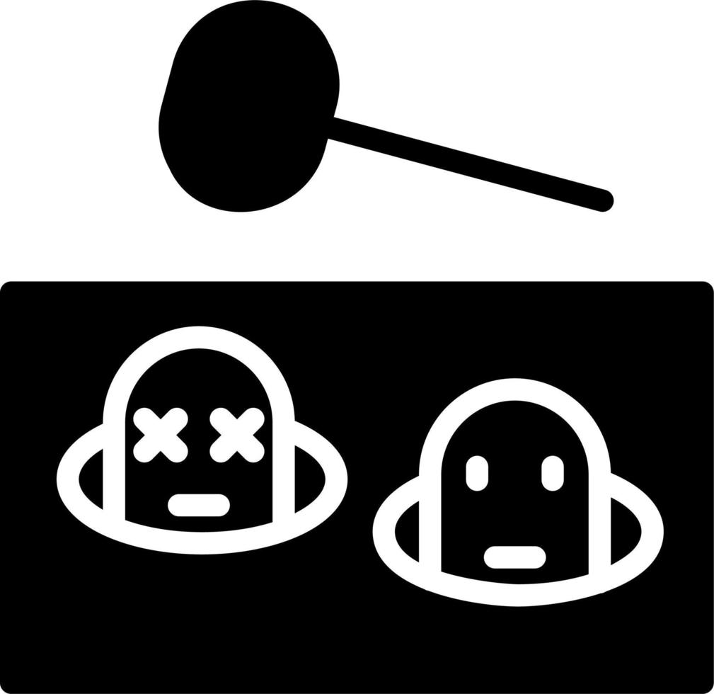 Whack A Mole Vector Icon