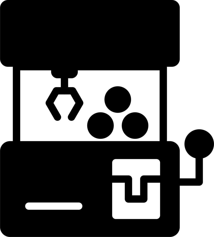 Claw Machine Vector Icon