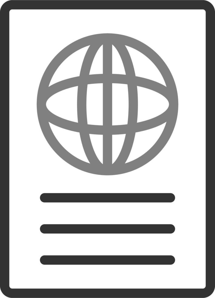 Passport Vector Icon