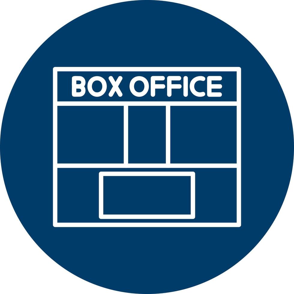 Box Office Vector Icon