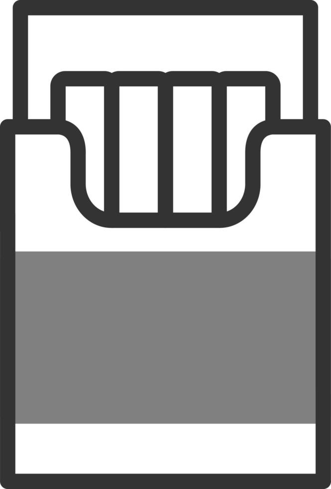 Cigarette Box Vector Icon