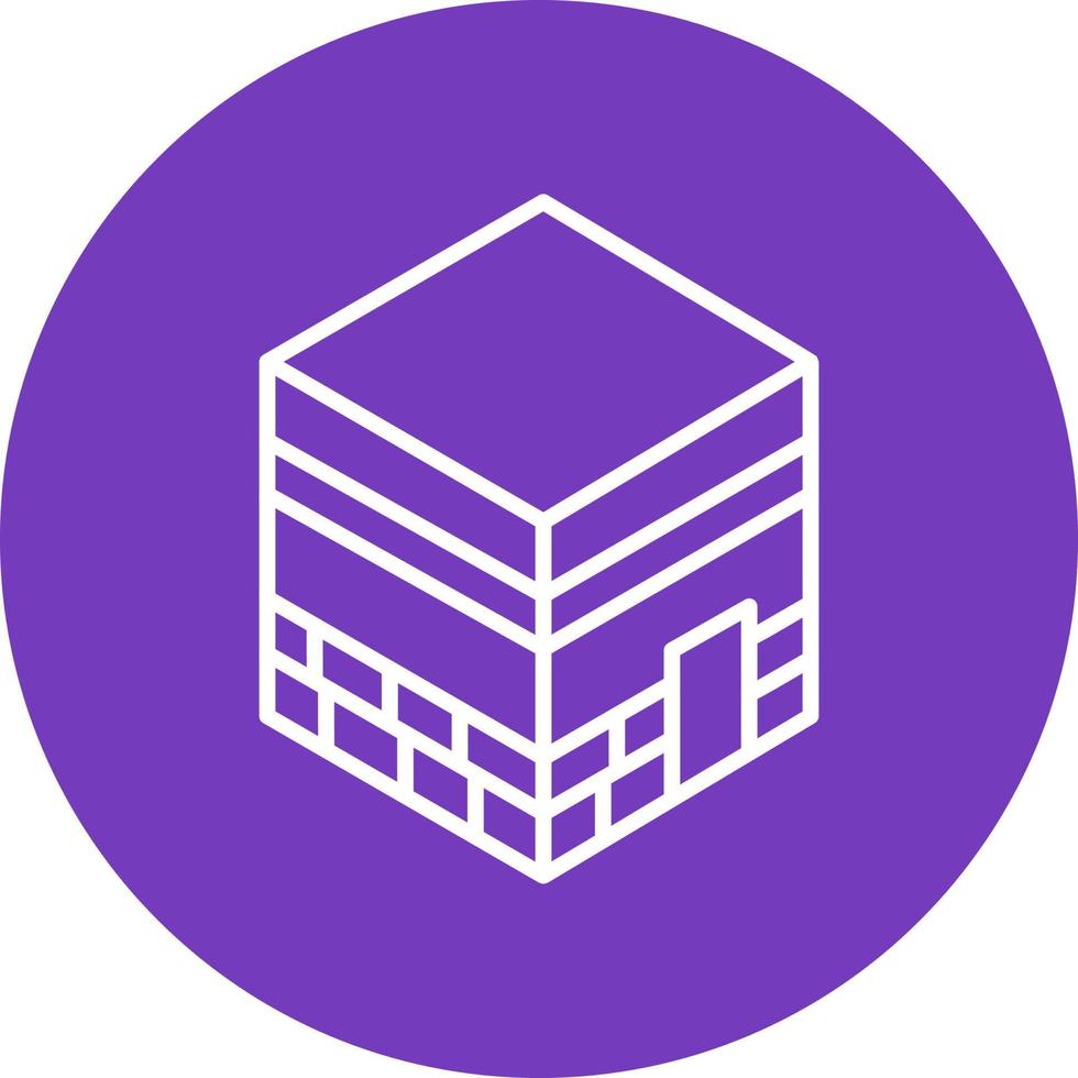 Kaaba Vector Icon