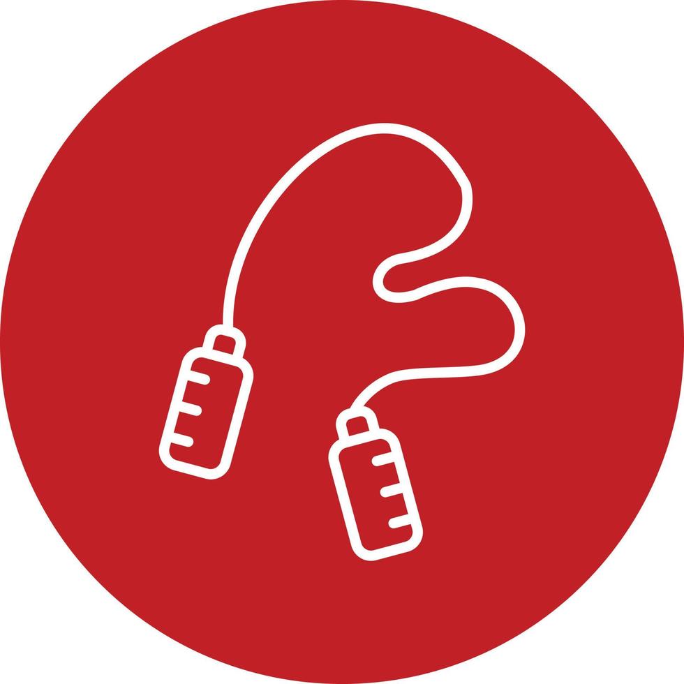 Skipping Rope Vector Icon
