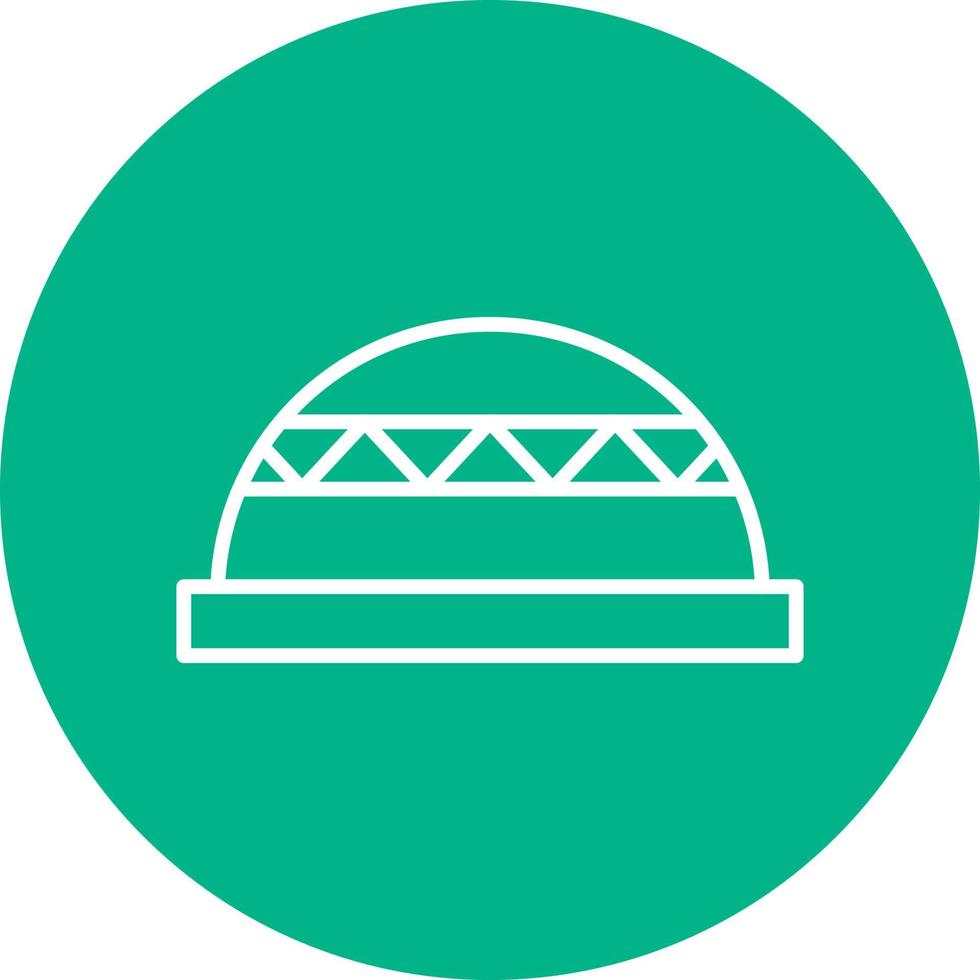 Bosu Ball Vector Icon