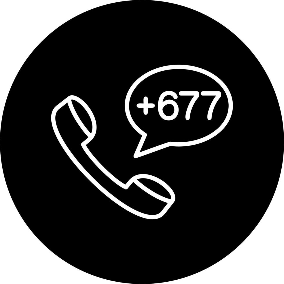 Solomon Islands Dial code Vector Icon