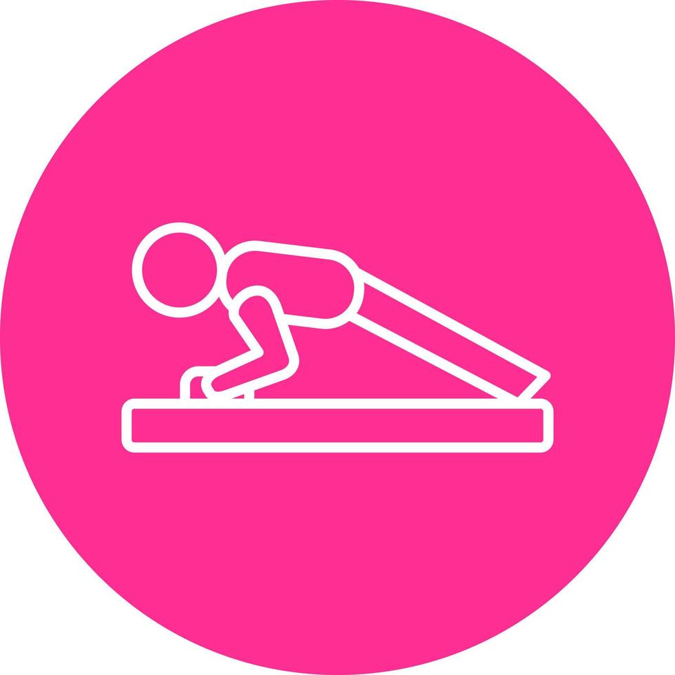 Push Up Vector Icon