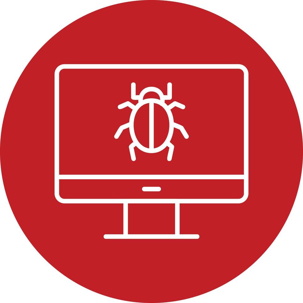 Computer Virus Vector Icon