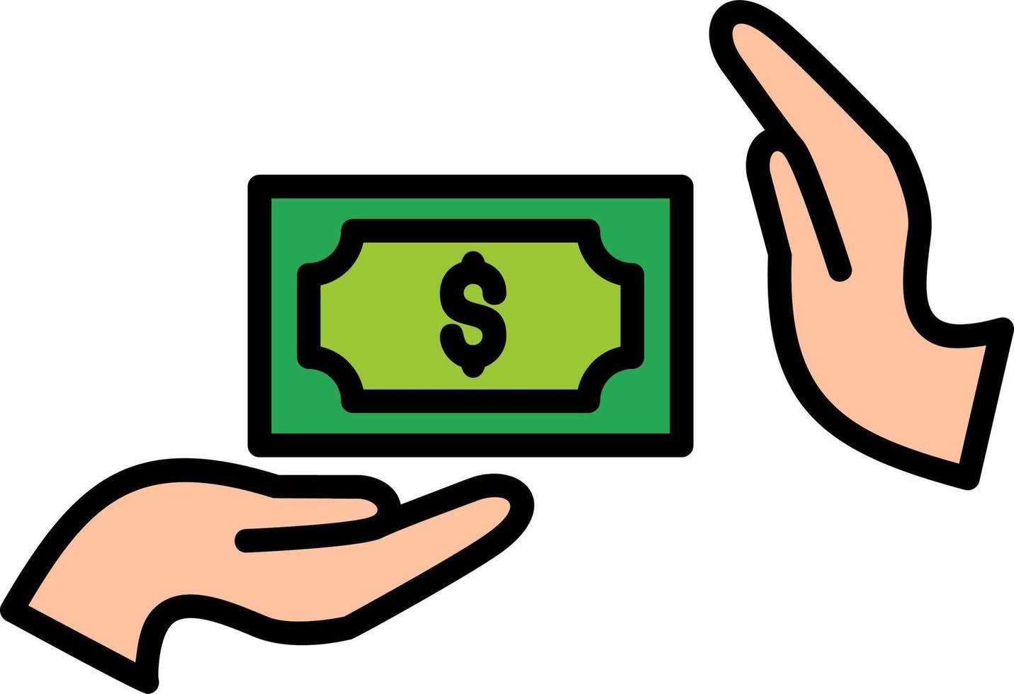 Bribery Rejection Vector Icon
