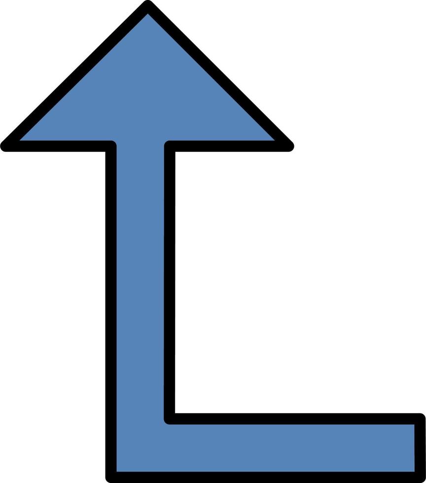 Turn Up Vector Icon