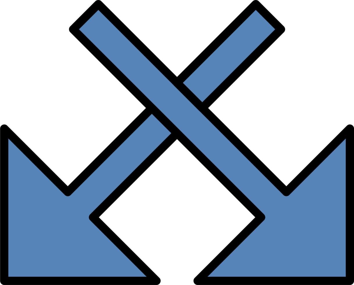 Intersect Vector Icon