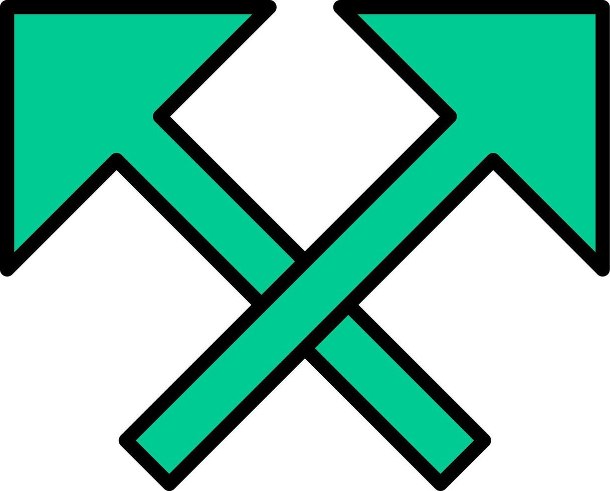 Intersect Vector Icon