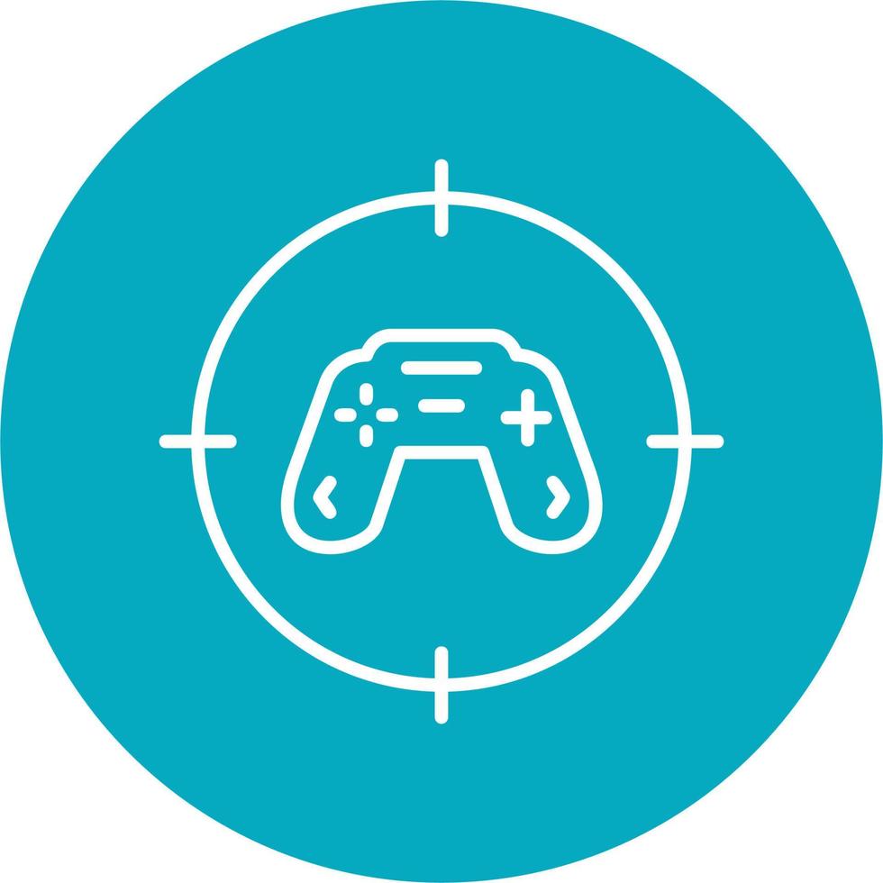 Shooting Game Vector Icon