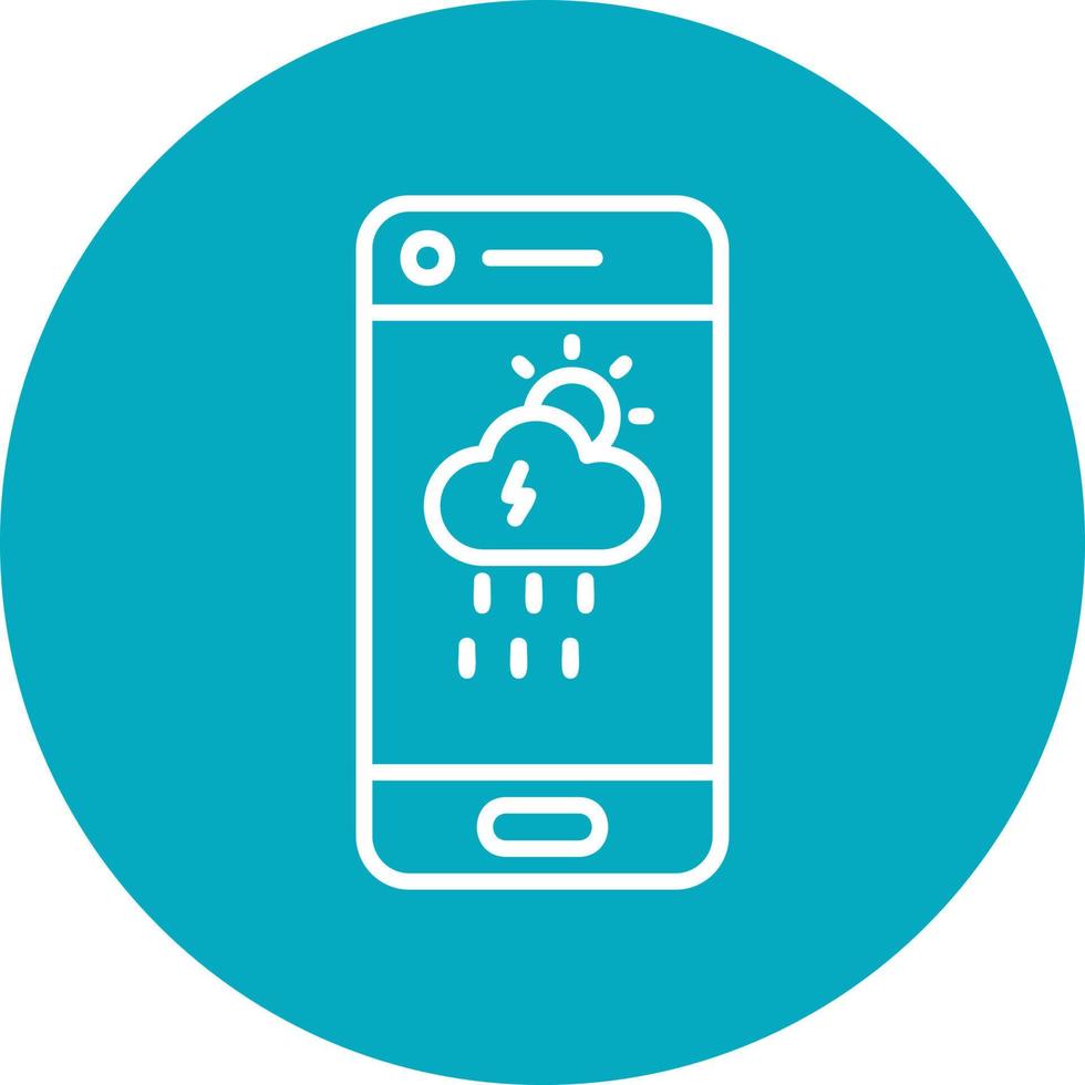 Weather App Vector Icon