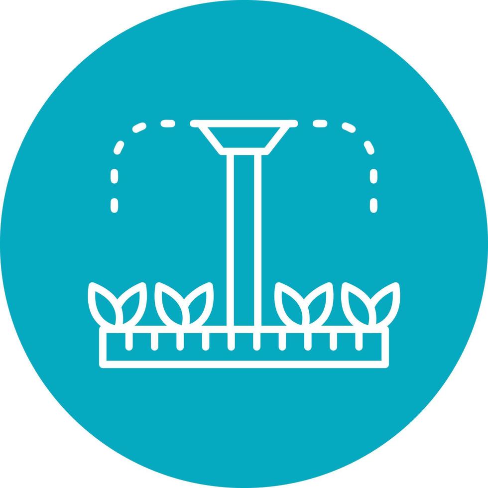 Sprinklers Plants Vector Icon
