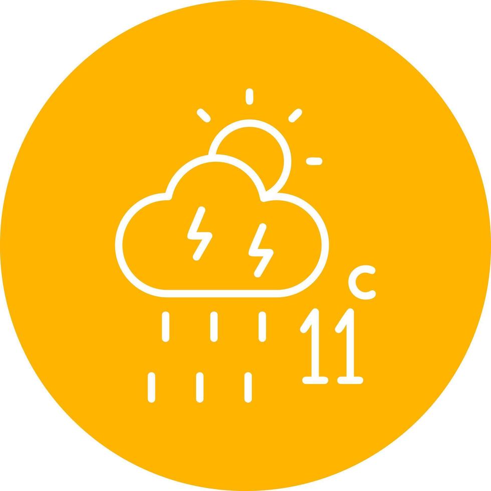 Weather Forecast Vector Icon