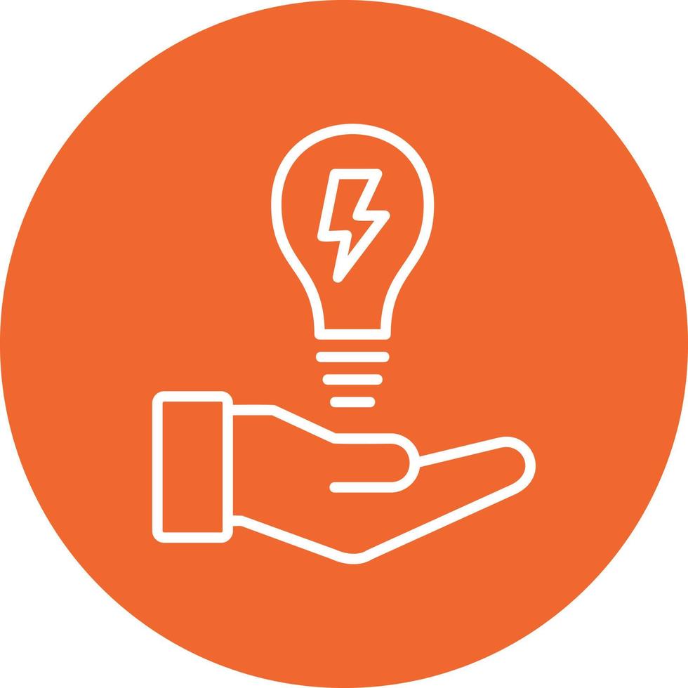 Saving Energy Vector Icon