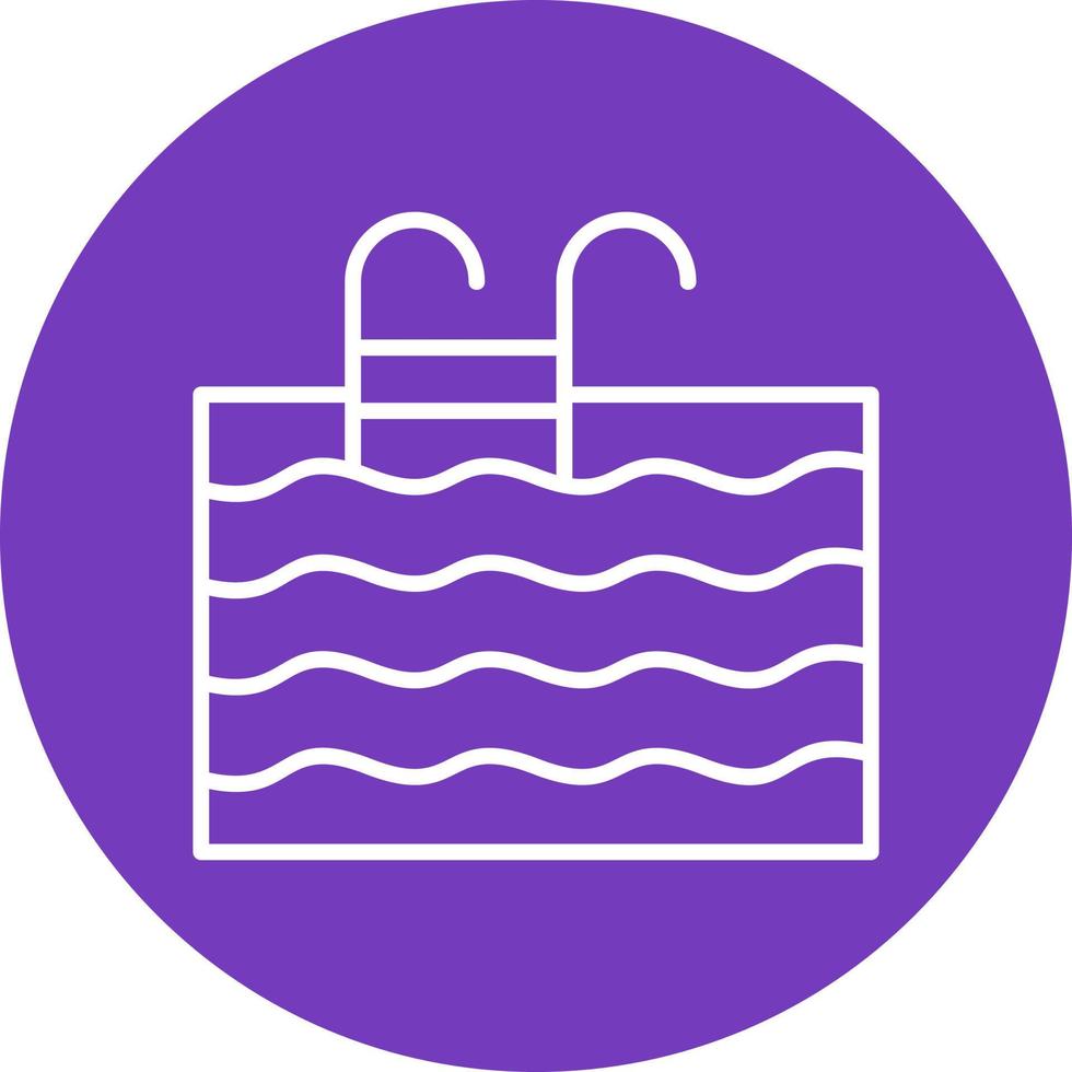 Swimming Pool Vector Icon