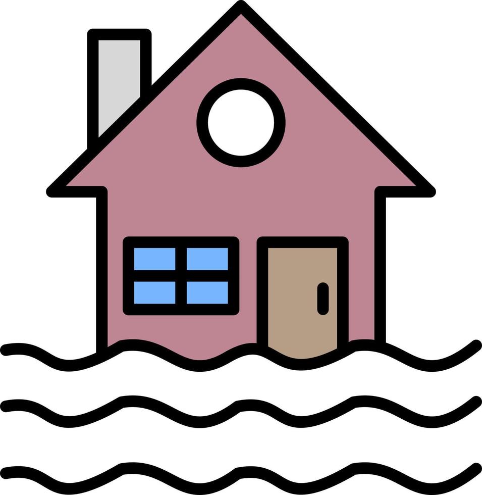 Flood Vector Icon