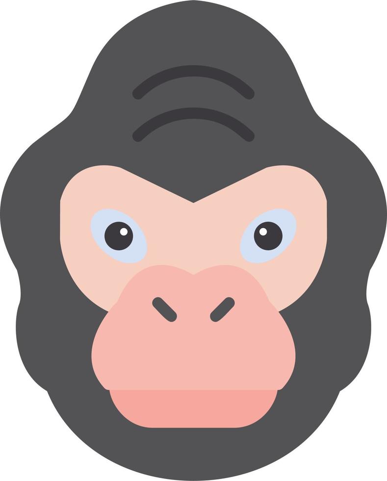 Gorilla Vector Icon