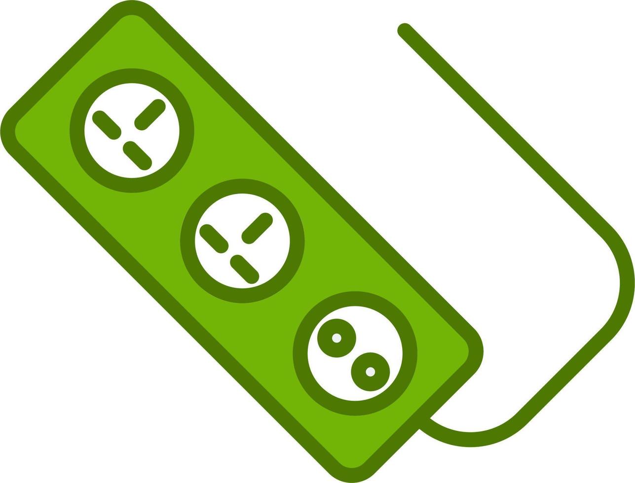 Power strip Vector Icon