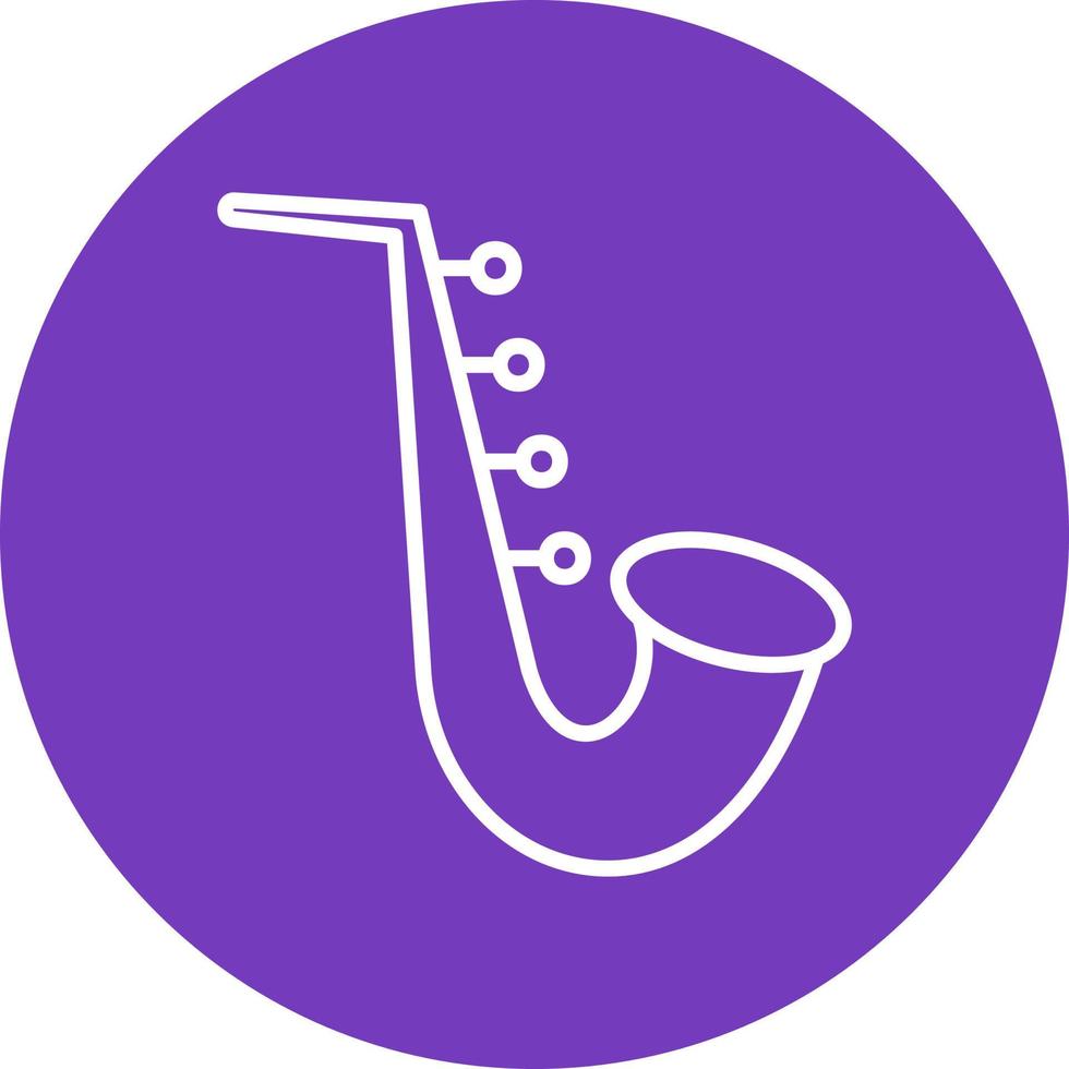 Saxophone Vector Icon