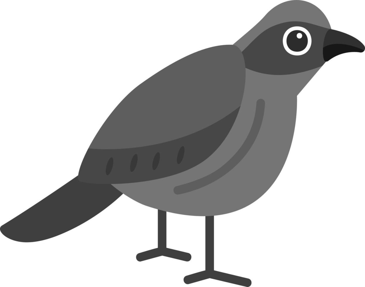 Crossbill Vector Icon