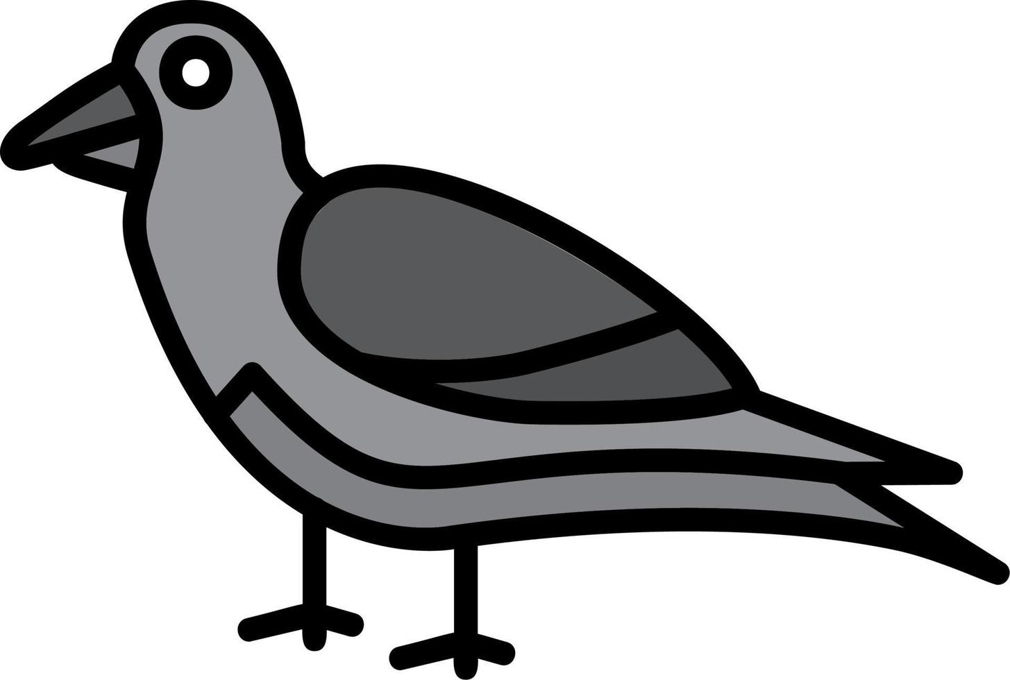 Crow Vector Icon