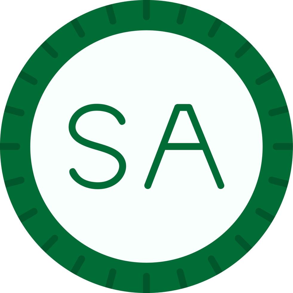 Saudi Arabia Dial code Vector Icon