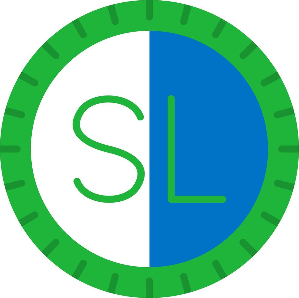 Sierra Leone Dial code Vector Icon