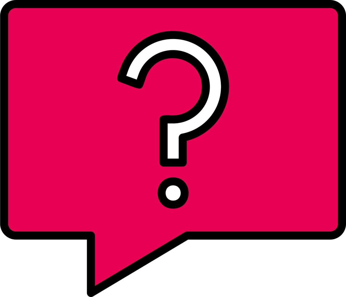 Question Sign Vector Icon