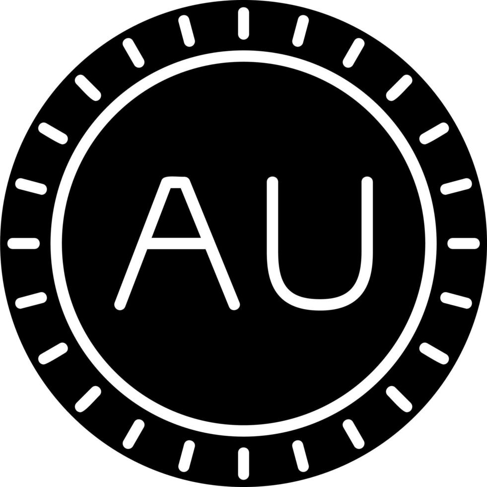 Australia marcar código vector icono