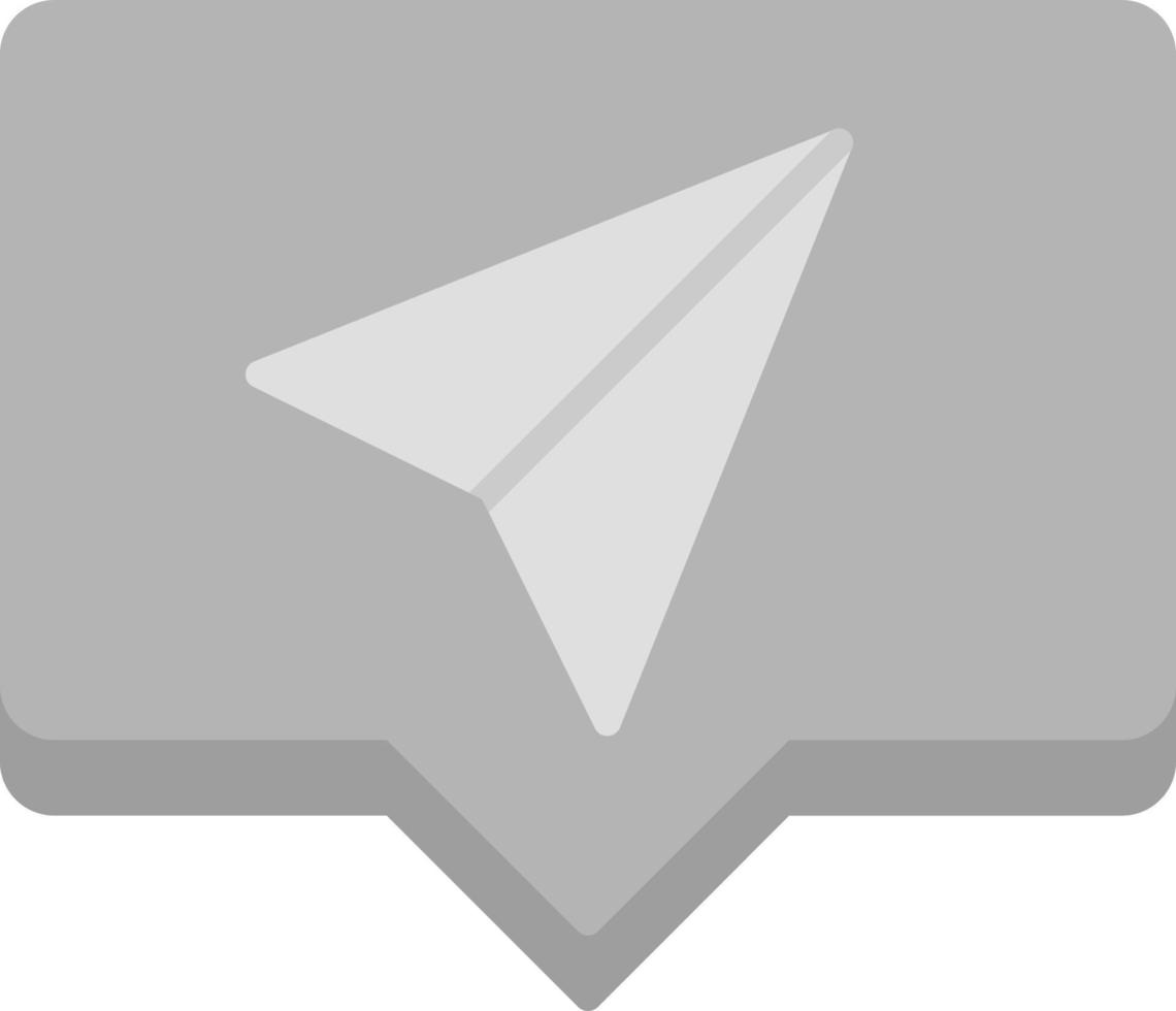 Paper Plane Vector Icon
