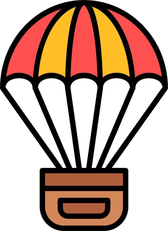 Parachute Vector Icon