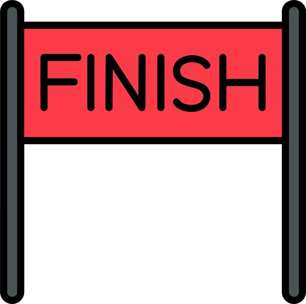 Finish Vector Icon