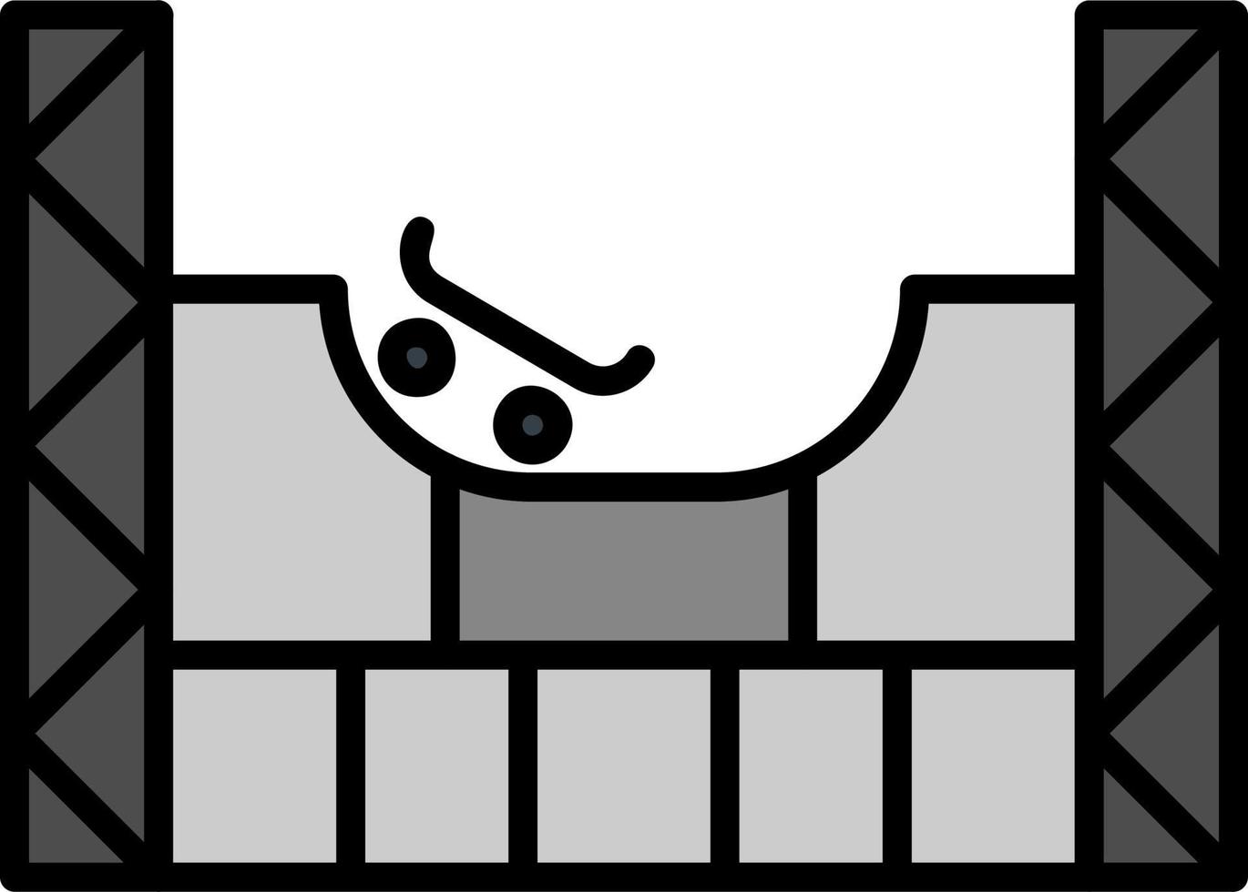 Skate park Vector Icon