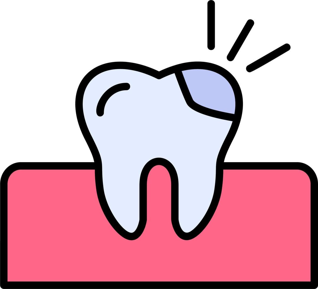 Cavity Vector Icon