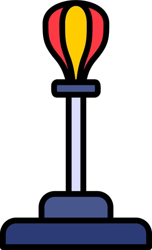 Punching Ball Vector Icon