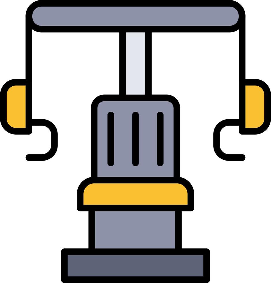 Bench press Vector Icon