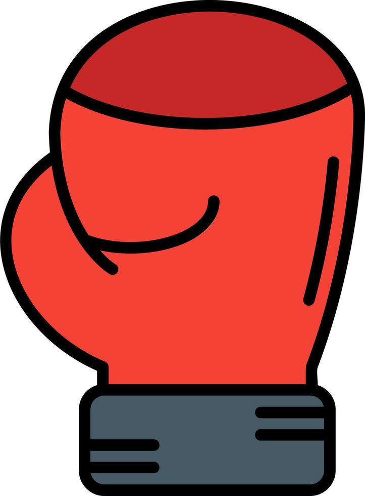 Boxing gloves Vector Icon