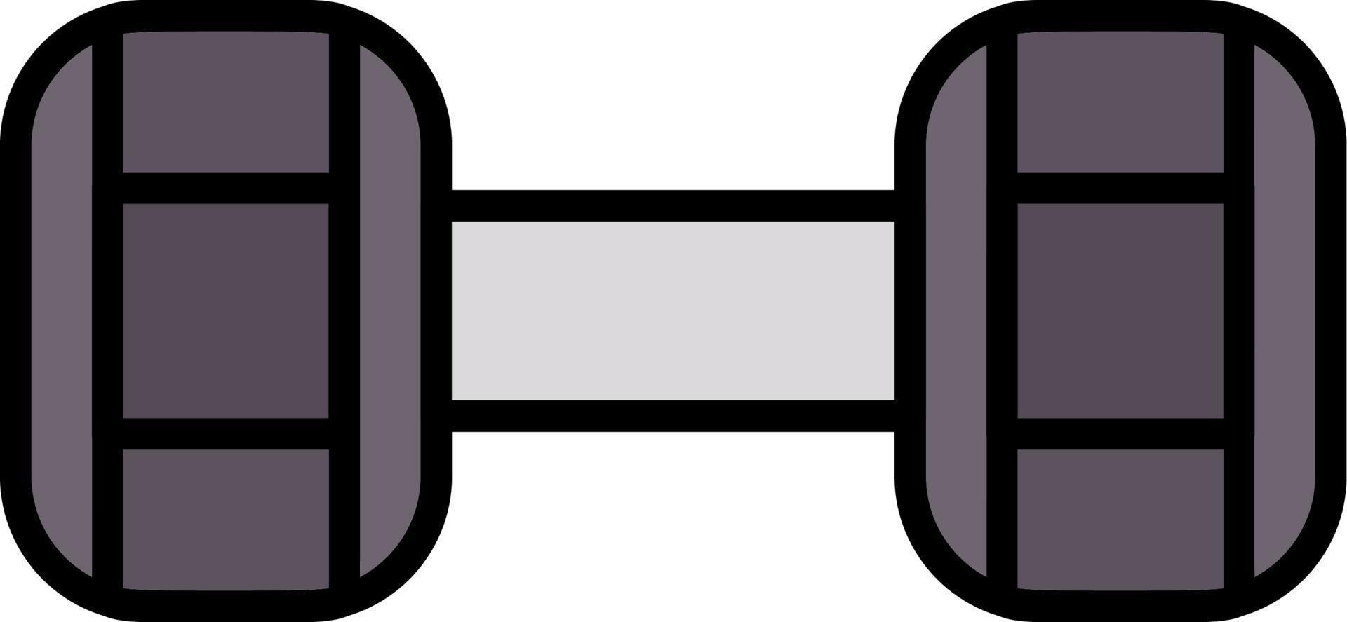 Dumbbell Vector Icon