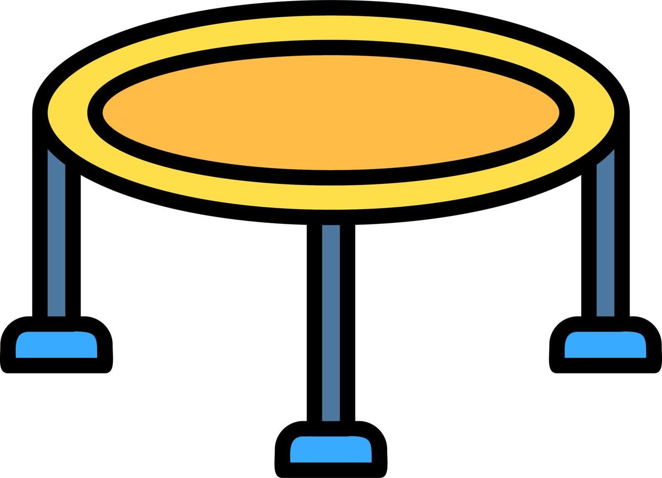 Trampoline Vector Icon