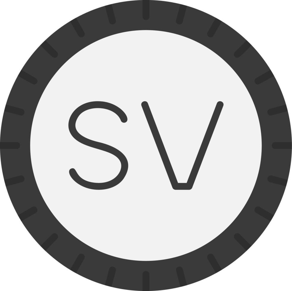 El Salvador Dial code Vector Icon