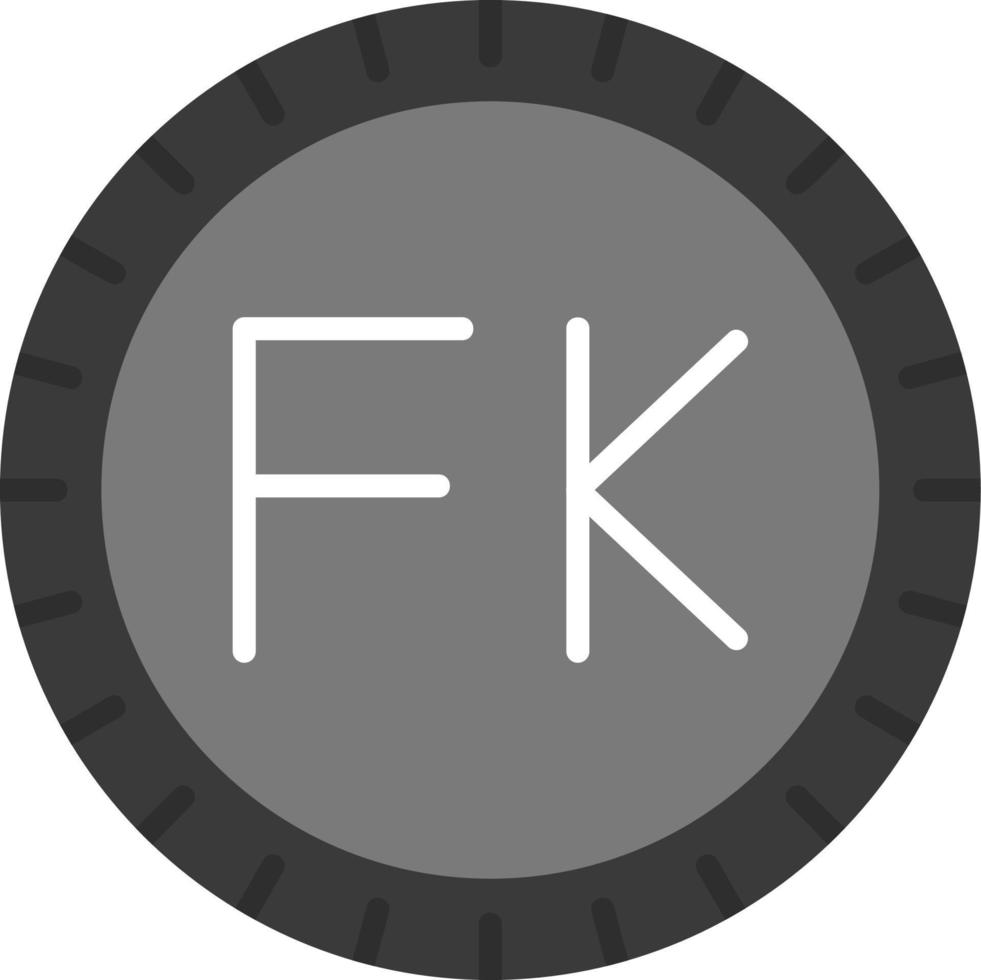 Falkland Islands Dial code Vector Icon