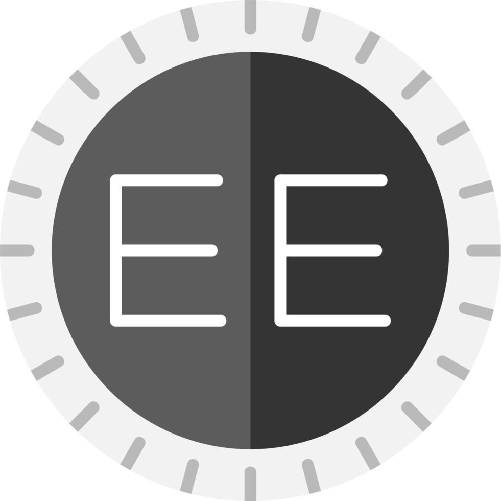 Estonia Dial code Vector Icon