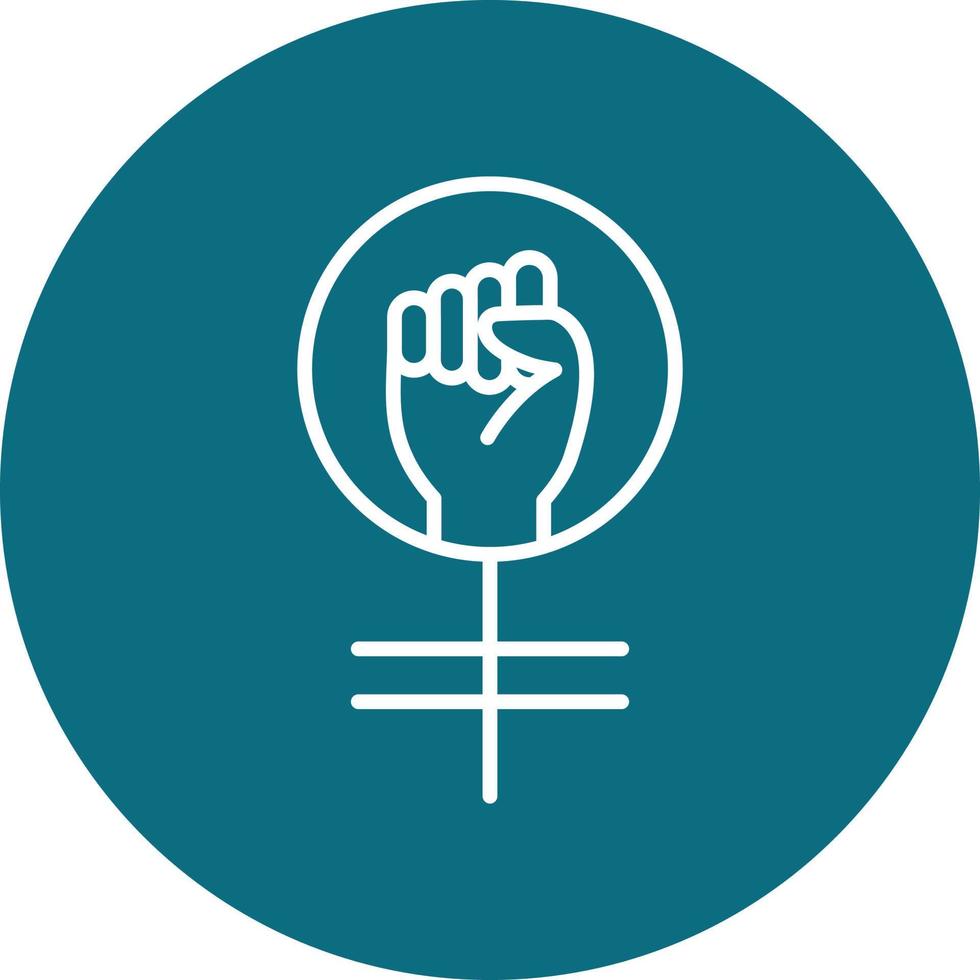 Feminism Vector Icon